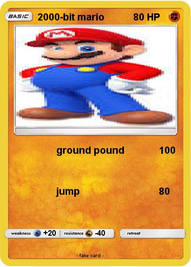 Pokemon 2000-bit mario
