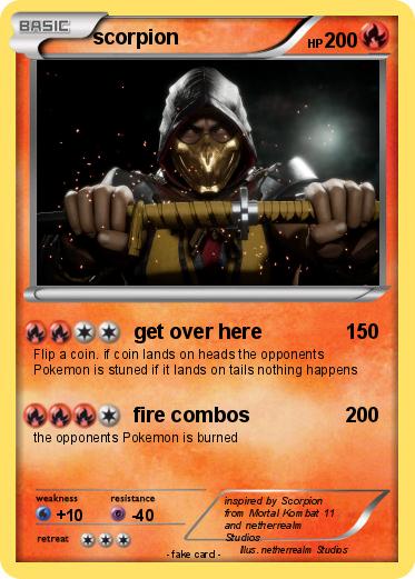 Pokemon scorpion