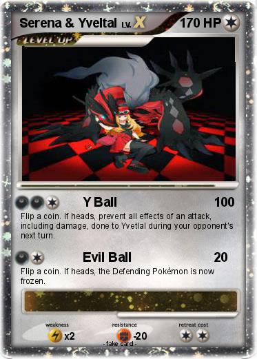 Pokemon Serena & Yveltal