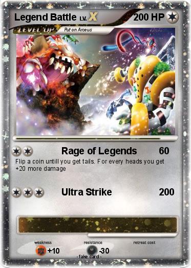 Pokemon Legend Battle