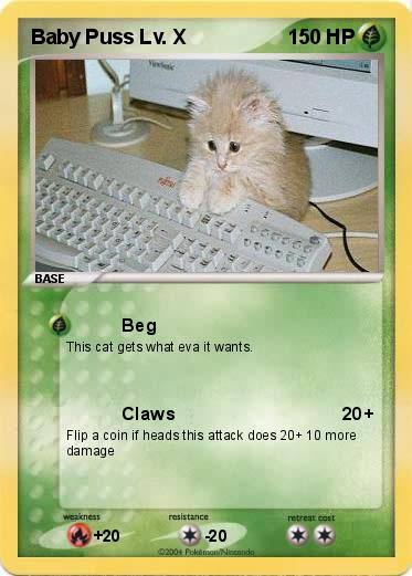 Pokemon Baby Puss Lv. X