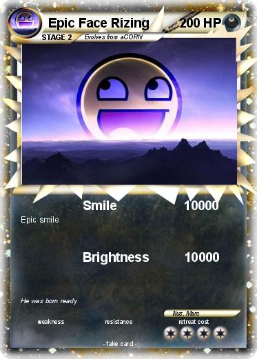 Pokemon Epic Face Rizing