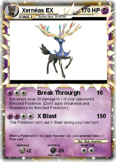 Pokemon Xernéas EX