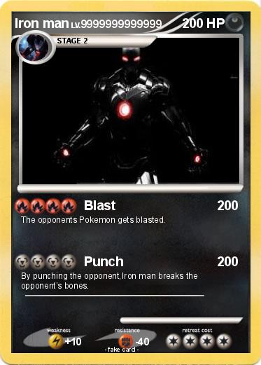 Pokemon Iron man