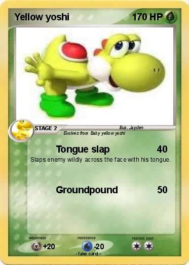 Pokemon Yellow yoshi