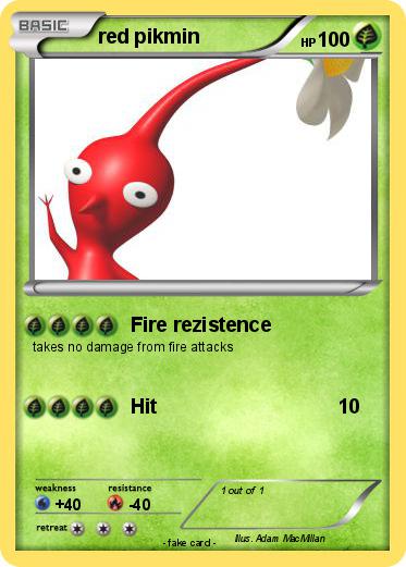 Pokemon red pikmin