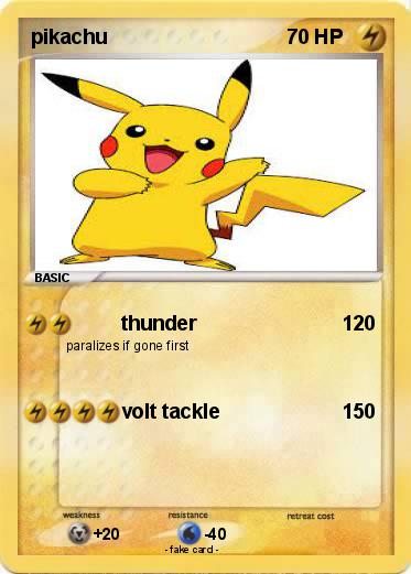 Pokemon pikachu