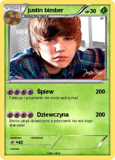 Pokemon justin bimber