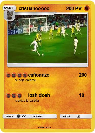 Pokemon cristianooooo