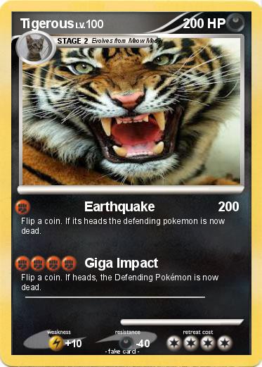Pokemon Tigerous