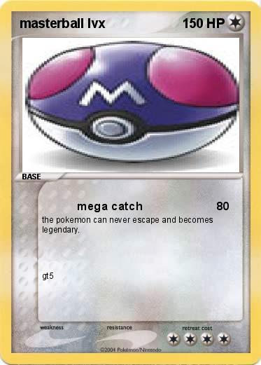 Pokemon masterball lvx