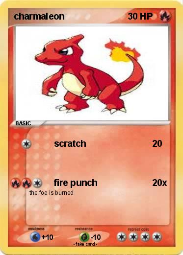 Pokemon charmaleon
