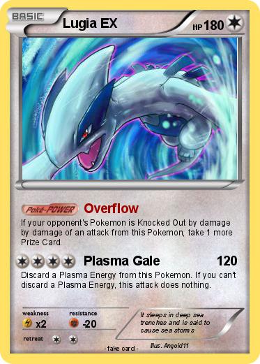 Pokemon Lugia EX