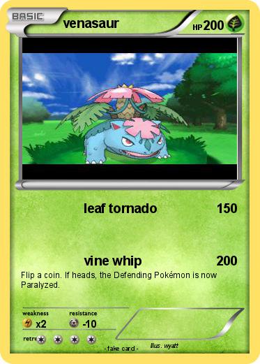 Pokemon venasaur
