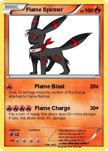 Pokemon Flame Spinner