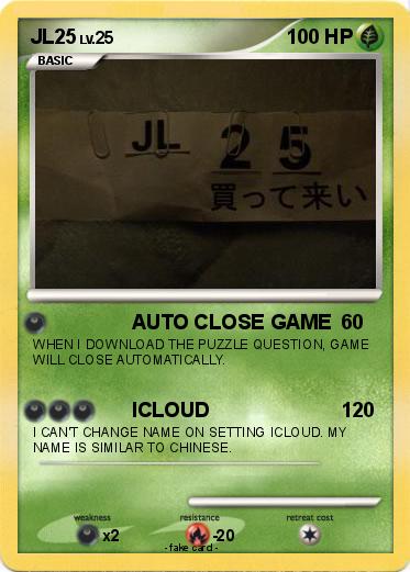 Pokemon JL25