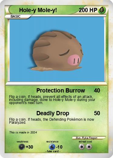 Pokemon Hole-y Mole-y!