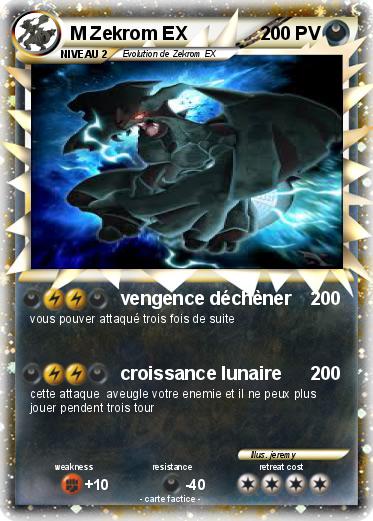Pokemon M Zekrom EX