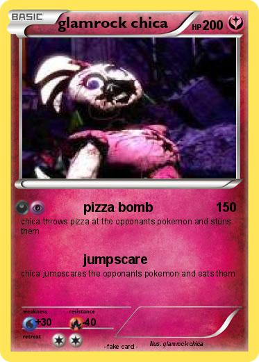 Pokemon glamrock chica