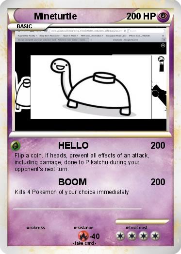 Pokemon Mineturtle