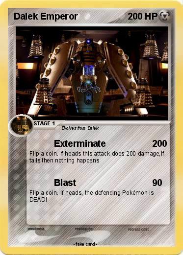Pokemon Dalek Emperor