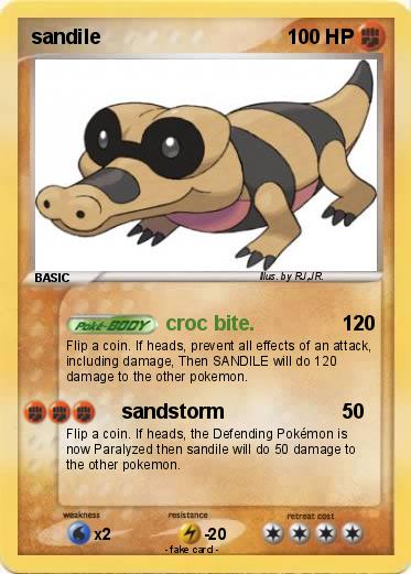 Pokemon sandile