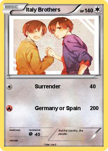 Pokemon Italy Brothers
