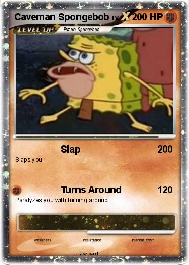 Pokemon Caveman Spongebob