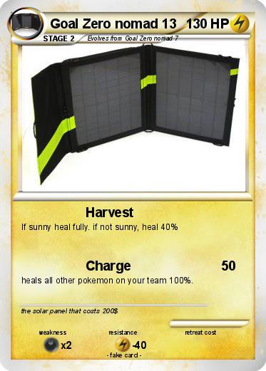 Pokemon Goal Zero nomad 13