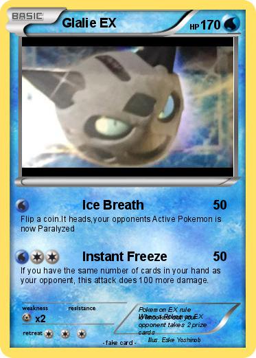 Pokemon Glalie EX