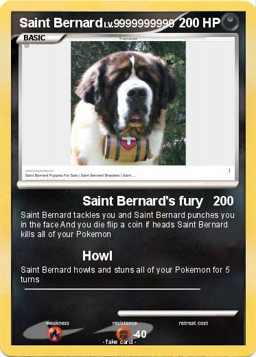 Pokemon Saint Bernard