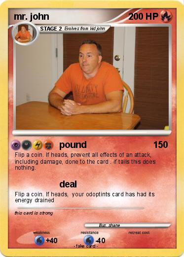 Pokemon mr. john