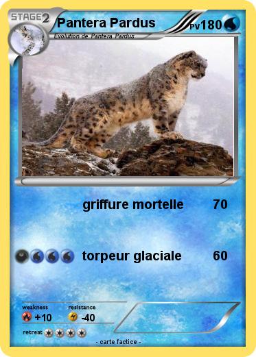 Pokemon Pantera Pardus