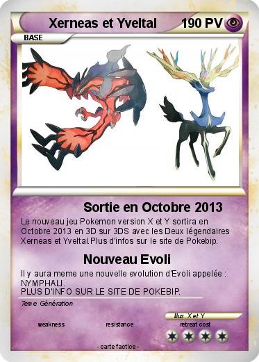 Pokemon Xerneas et Yveltal