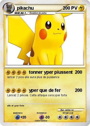 Pokemon pikachu