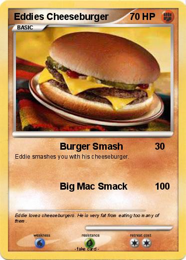 Pokemon Eddies Cheeseburger