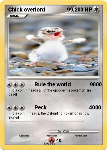 Pokemon Chick overlord               99,