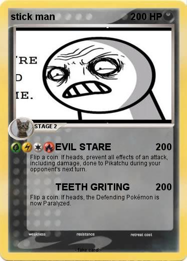 Pokemon stick man