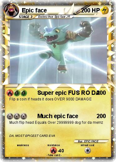 Pokemon Epic face