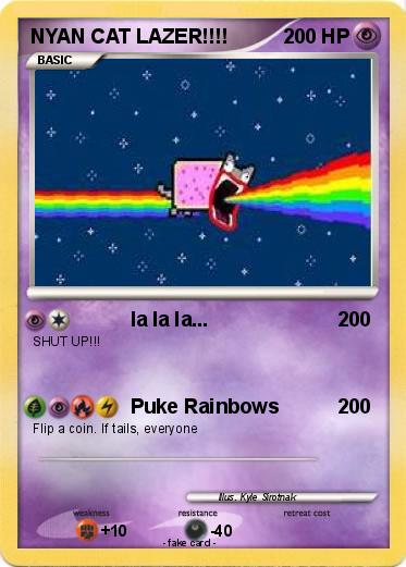 Pokemon NYAN CAT LAZER!!!!