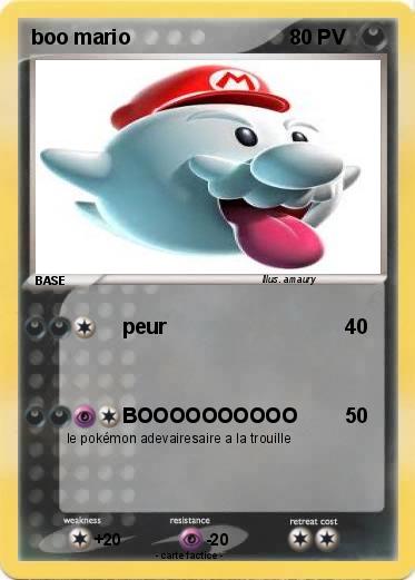 Pokemon boo mario