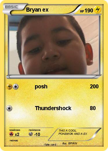 Pokemon Bryan ex