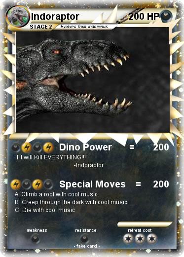 Pokemon Indoraptor