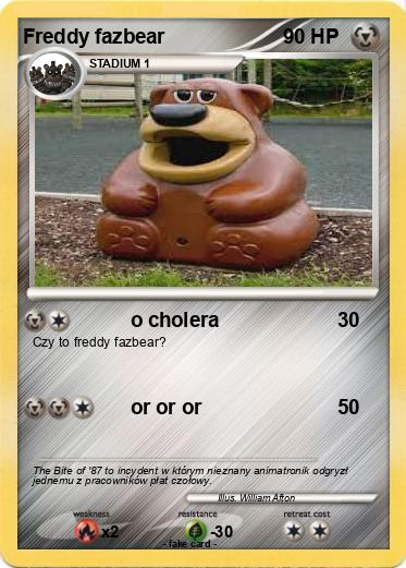 Pokemon Freddy fazbear