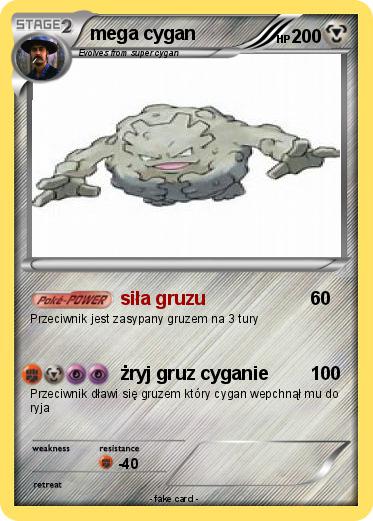 Pokemon mega cygan