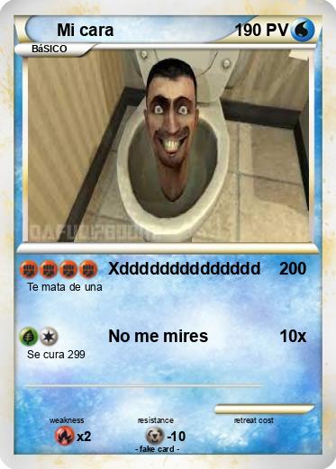 Pokemon Mi cara