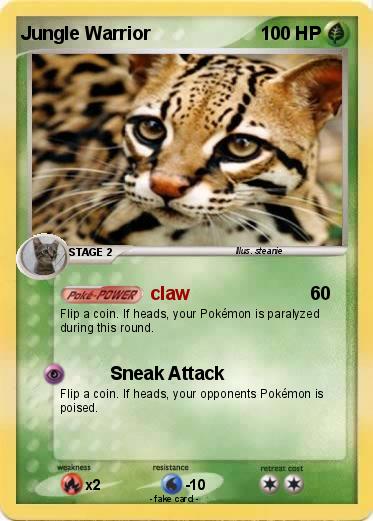 Pokemon Jungle Warrior
