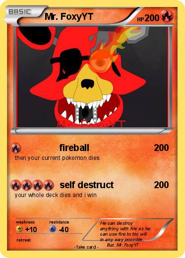 Pokemon Mr. FoxyYT