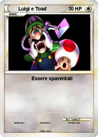 Pokemon Luigi e Toad