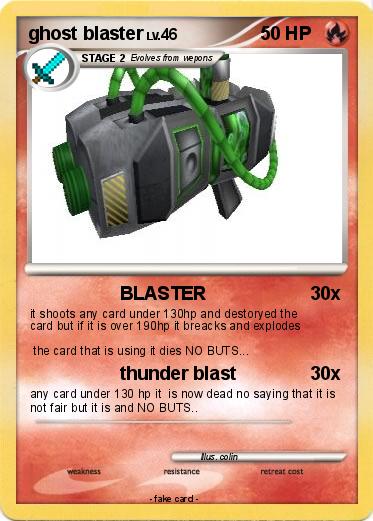 Pokemon ghost blaster